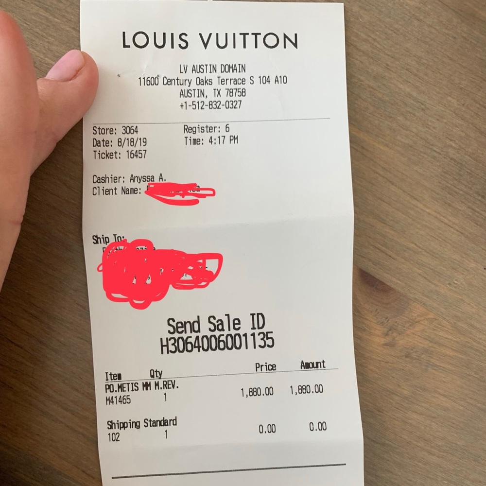 Louis Vuitton reverse pochette Métis - Picture 2 of 8